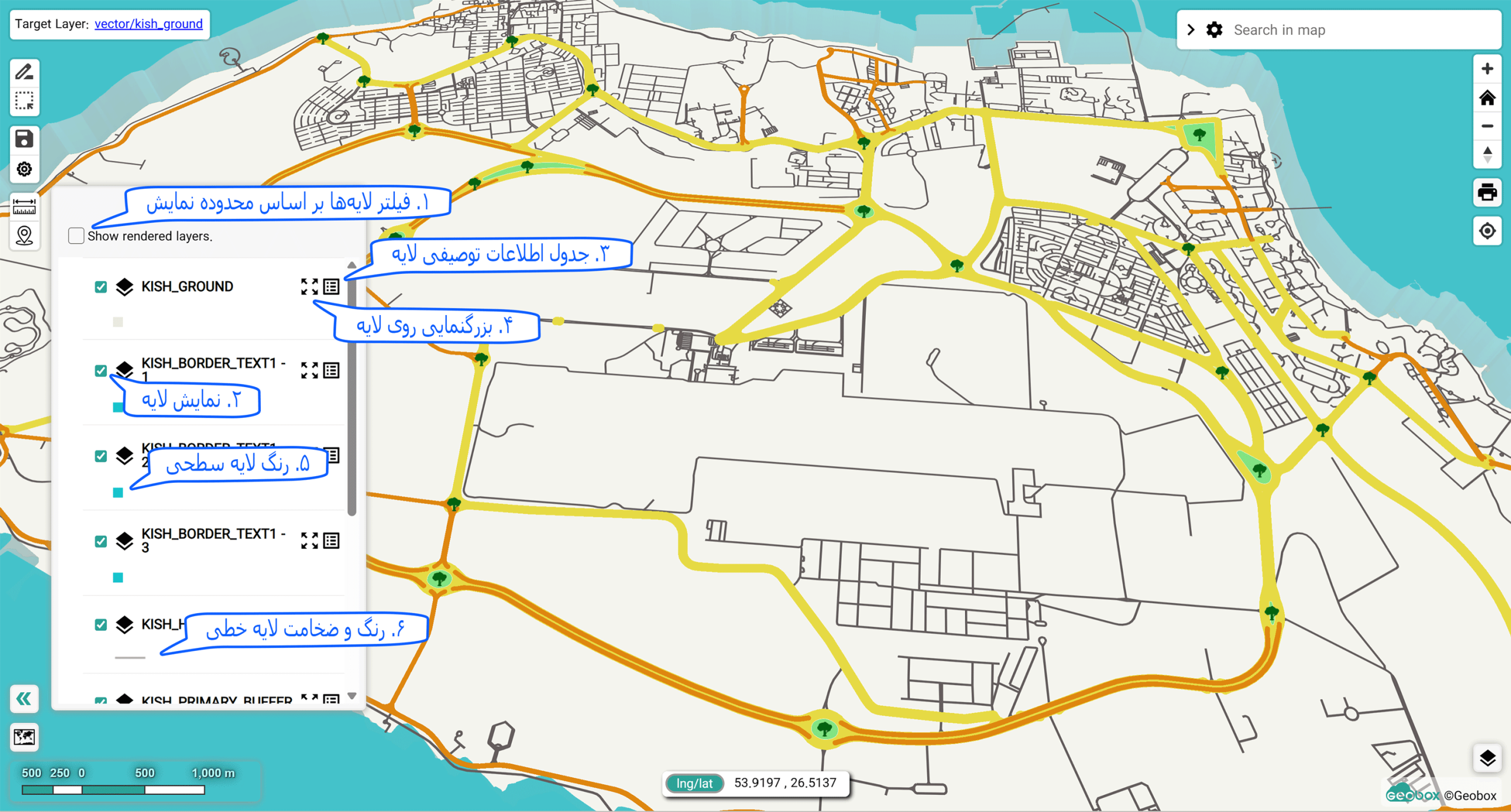 legend map