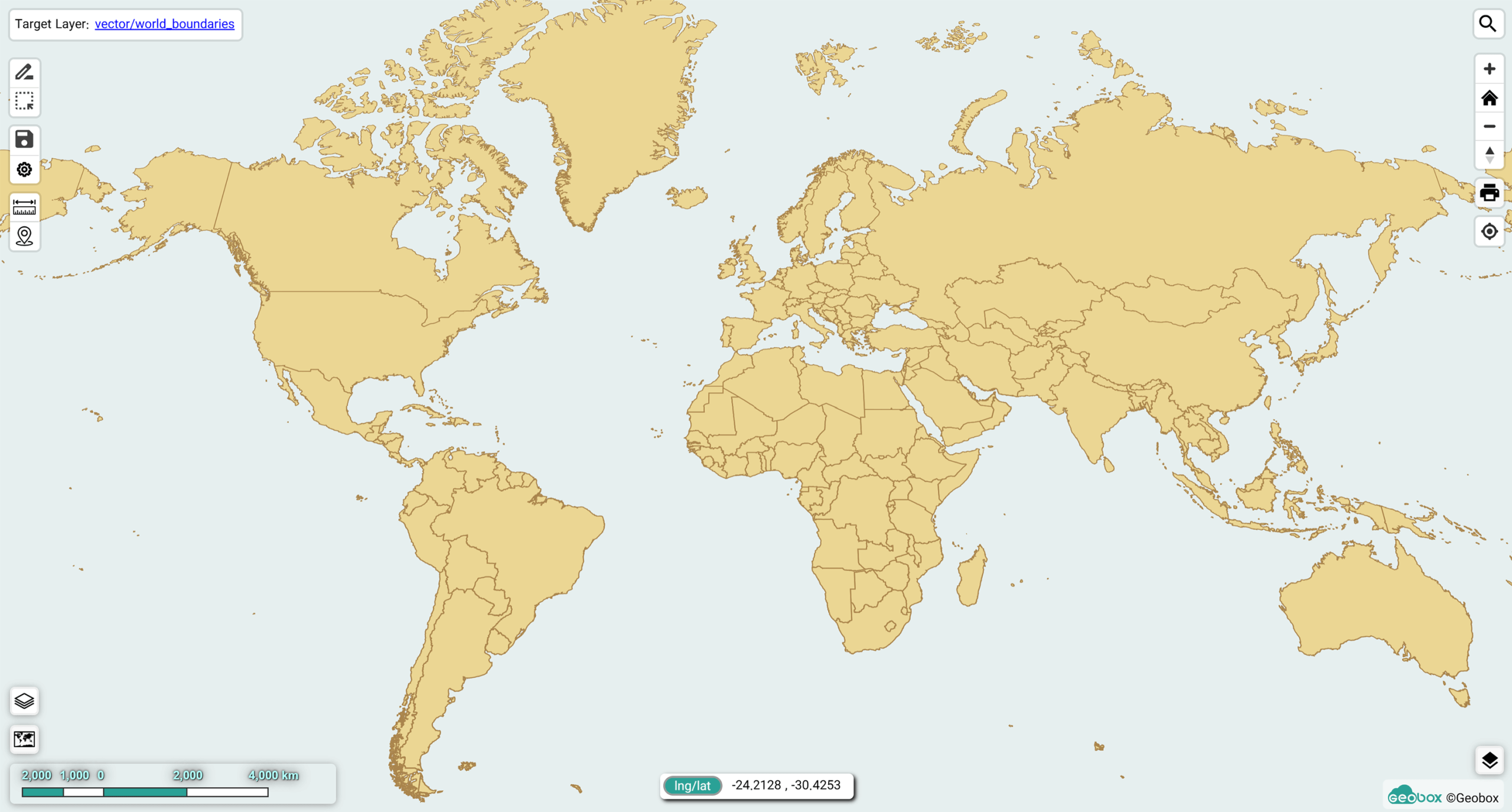 Geobox Viewer view