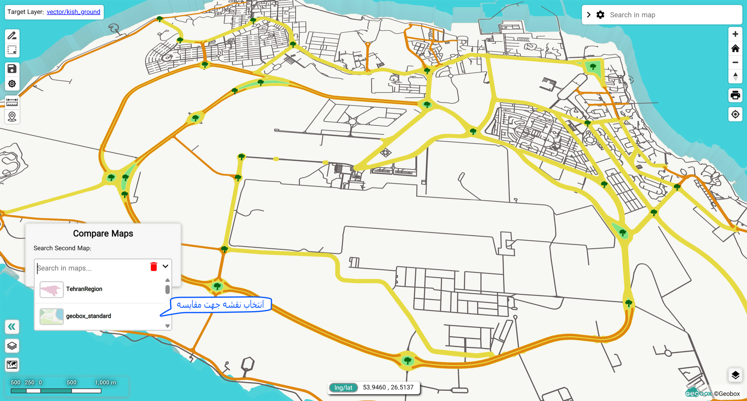 select map for compare
