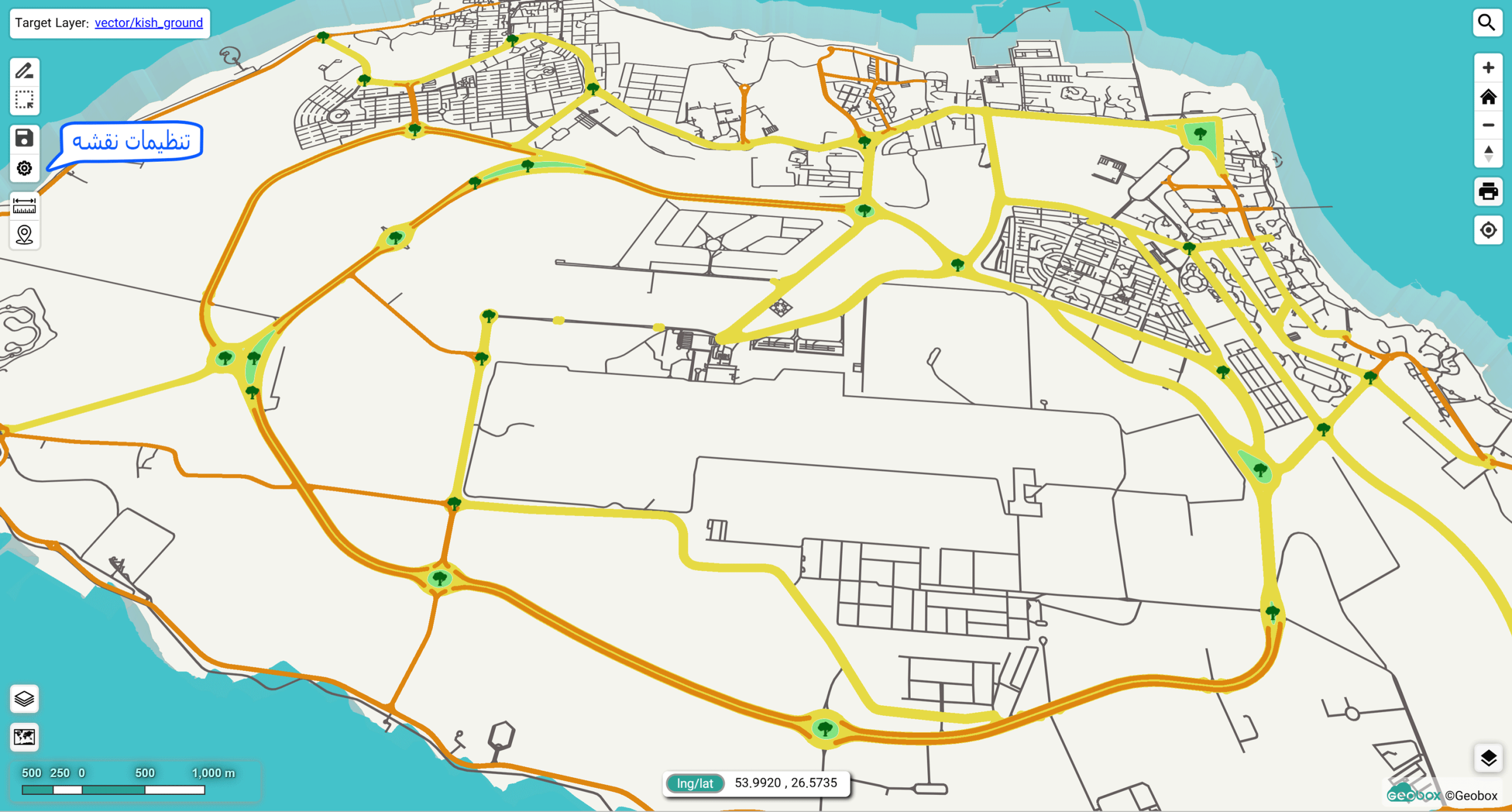 setting map