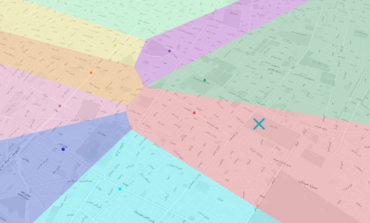 voronoi polygons