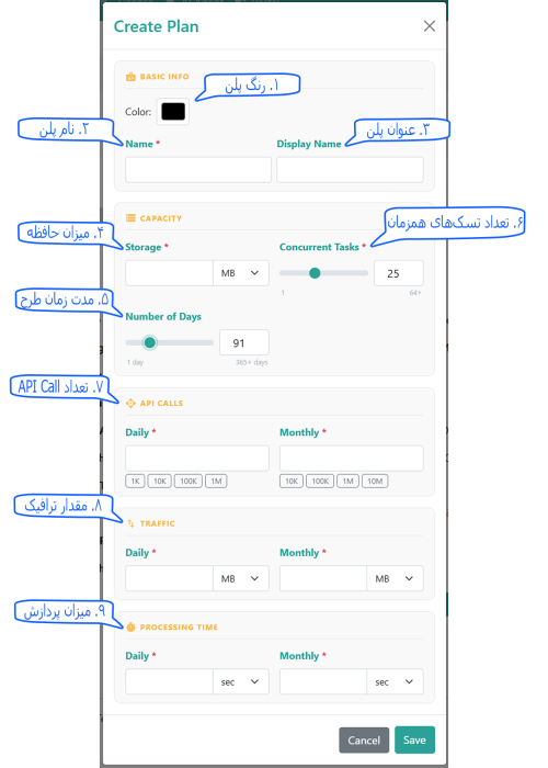 create plan